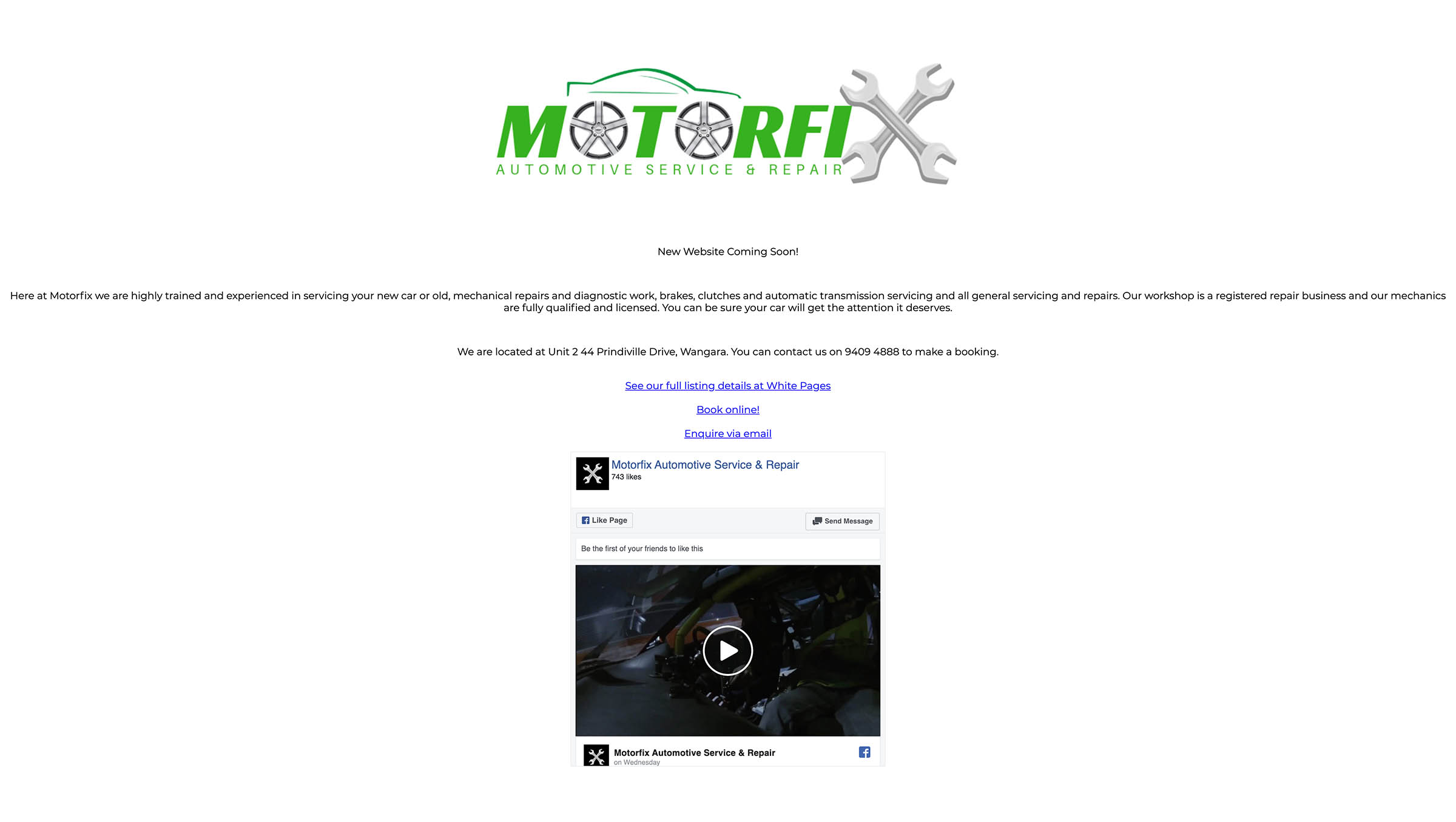 motorfix old website