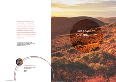 IGO Sustainability Report Design Perth