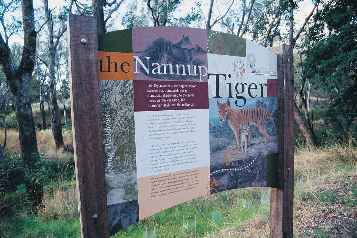 Signage Perth (Nannup Tiger)